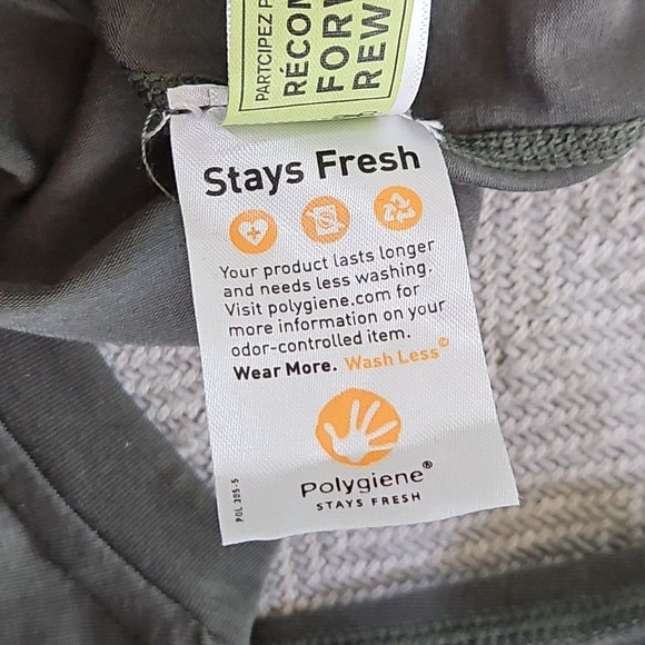 MPG Long Sleeve Base Shirt Men's Small Thyme Green Soft Moisture Wicking NWT - Picture 12 of 12